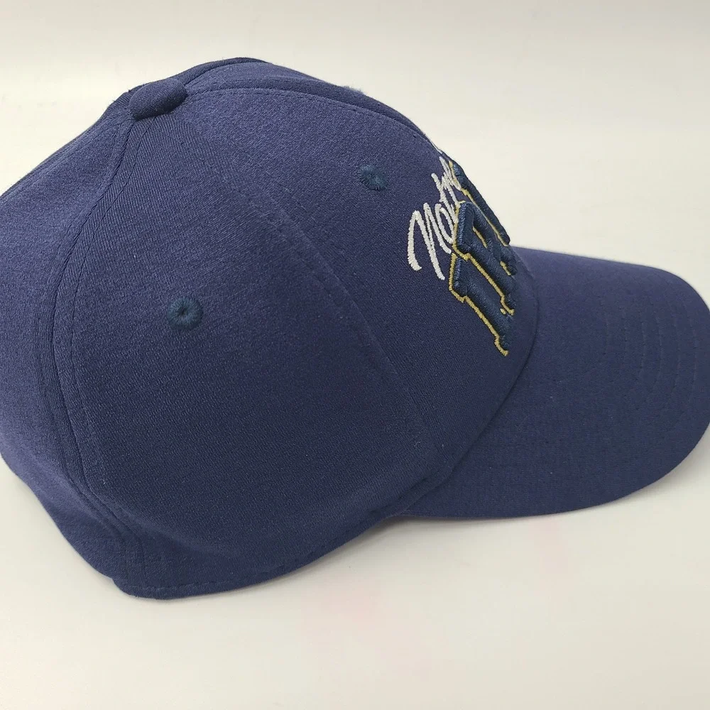 Youth Notre Dame Fighting Irish Hat Adjustable Under Armour‎ Blue Gold NCAA Boys